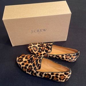 EUC J. Crew Calf Hair Loafers
